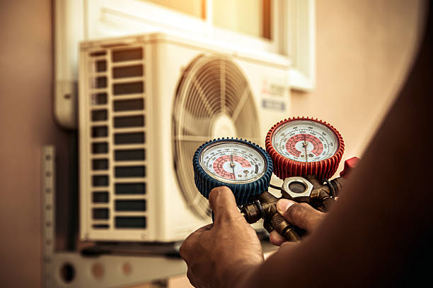 Professional Ac Installation technician working in Bradford, IN